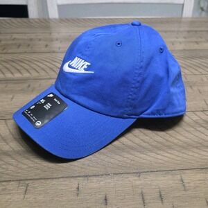Nike Sportswear Heritage 86 Adjustable Hat- Royal Blue/White Brand New!!